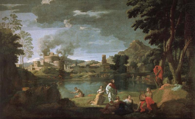 Russian ears Phillips and Eurydice, Nicolas Poussin